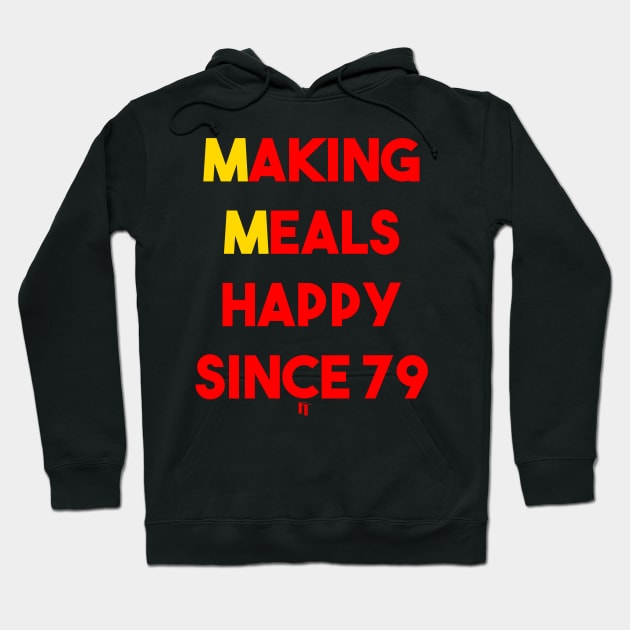 MEALS HAPPY Hoodie by fontytees